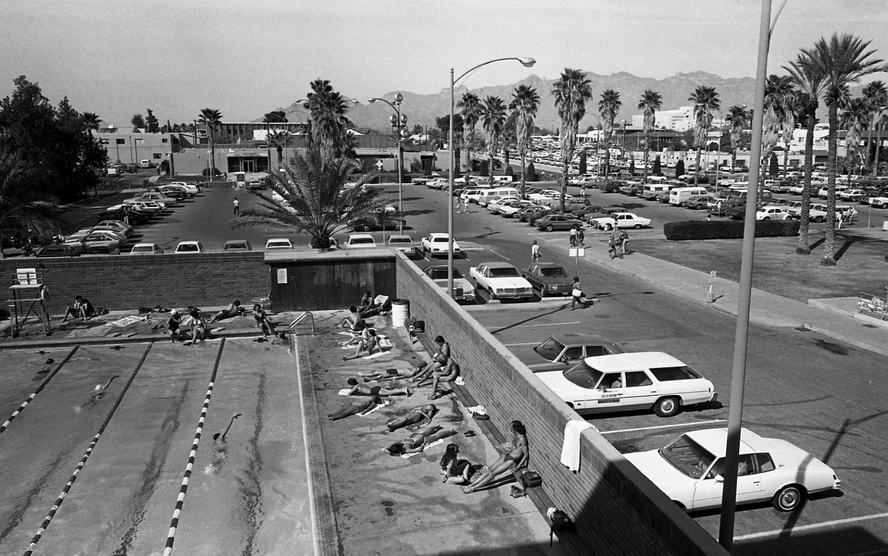University of Arizona campus, 1982